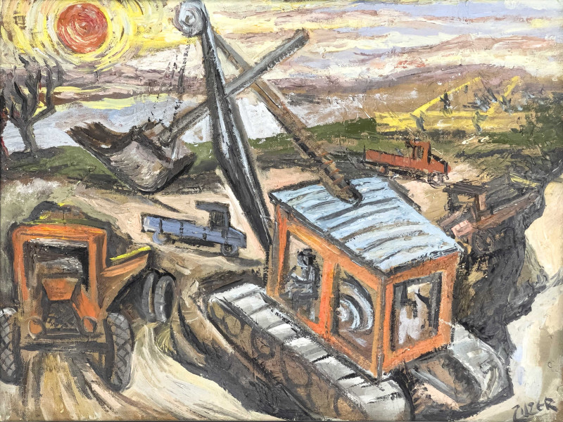 Industrial Labor Paintings