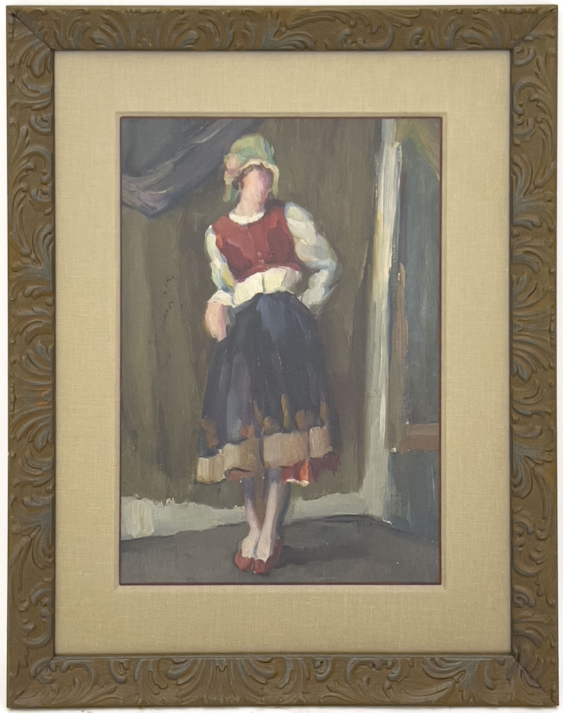 Figure of a Woman Painting