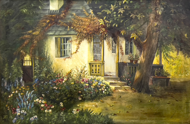 Rustic Cottage Painting