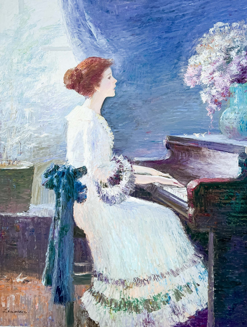 Lawrence (Law Kwok Leung) - Woman Playing Piano