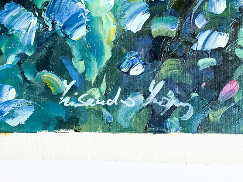 Springtime Cafe Painting