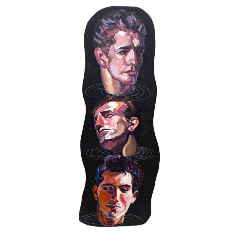 Janet Cooling - Untitled (Three Heads)