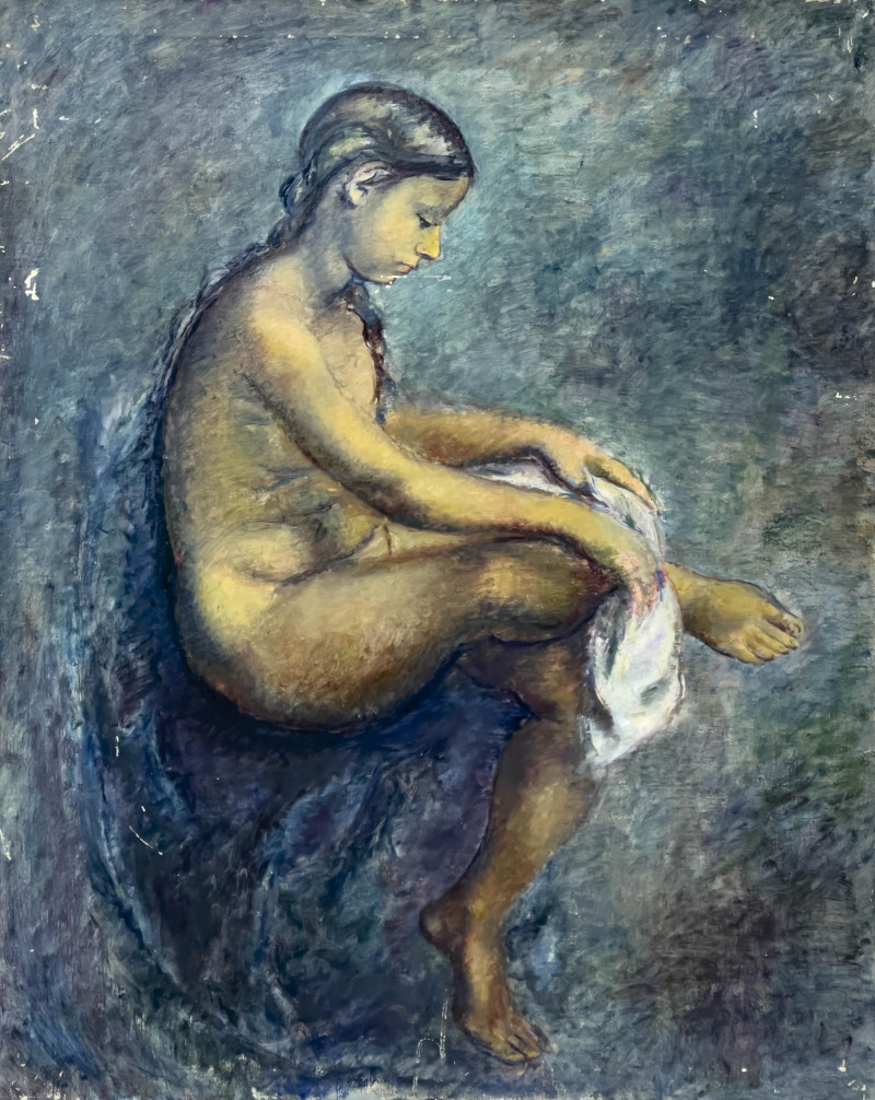 Clara Klinghoffer - Nude Girl After The Bath