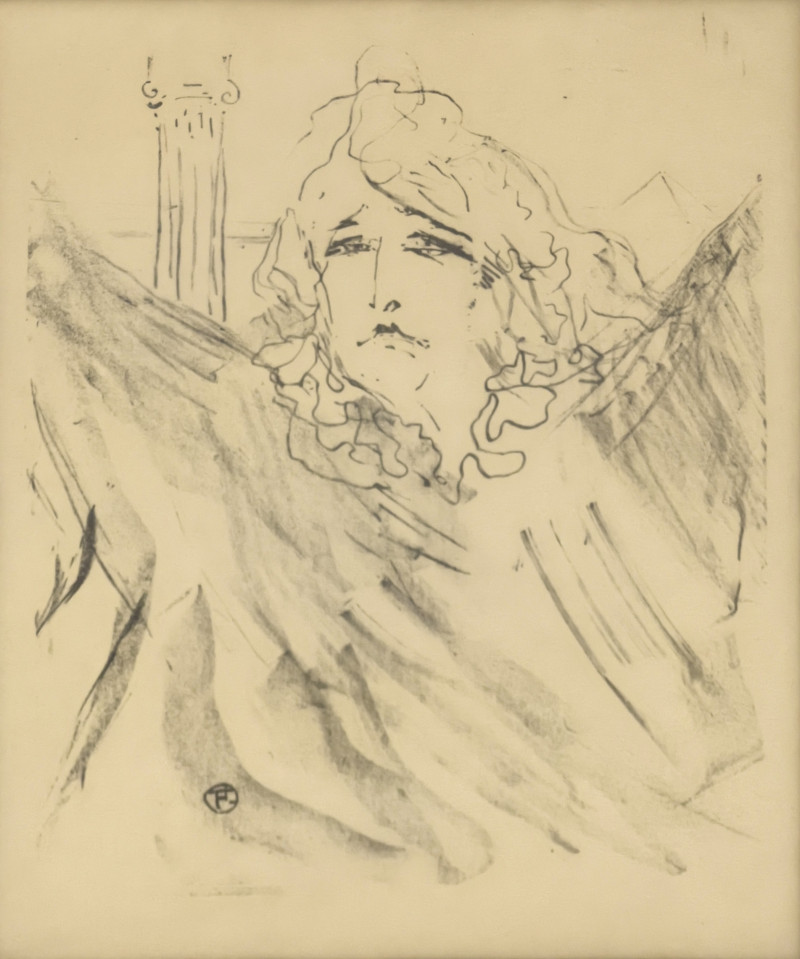 Henri de Toulouse-Lautrec - Sarah Bernhardt