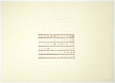 Porfirio DiDonna - Untitled (Linear Composition)