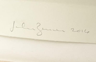 John Zurier - Etching from Summer Book Portfolio