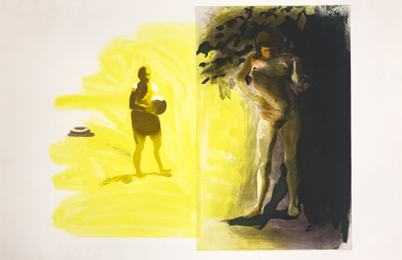 Eric Fischl - Tube (from Four Aquatints)