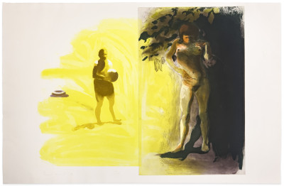 Eric Fischl - Tube (from Four Aquatints)