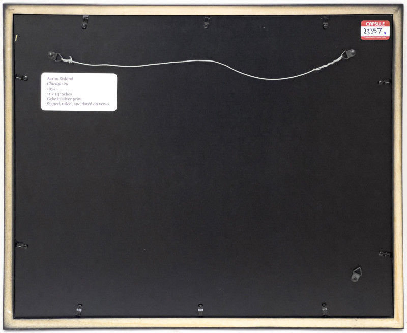 Aaron Siskind - Chicago 29