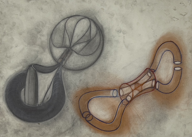 John Newman - Untitled (Abstract Forms)