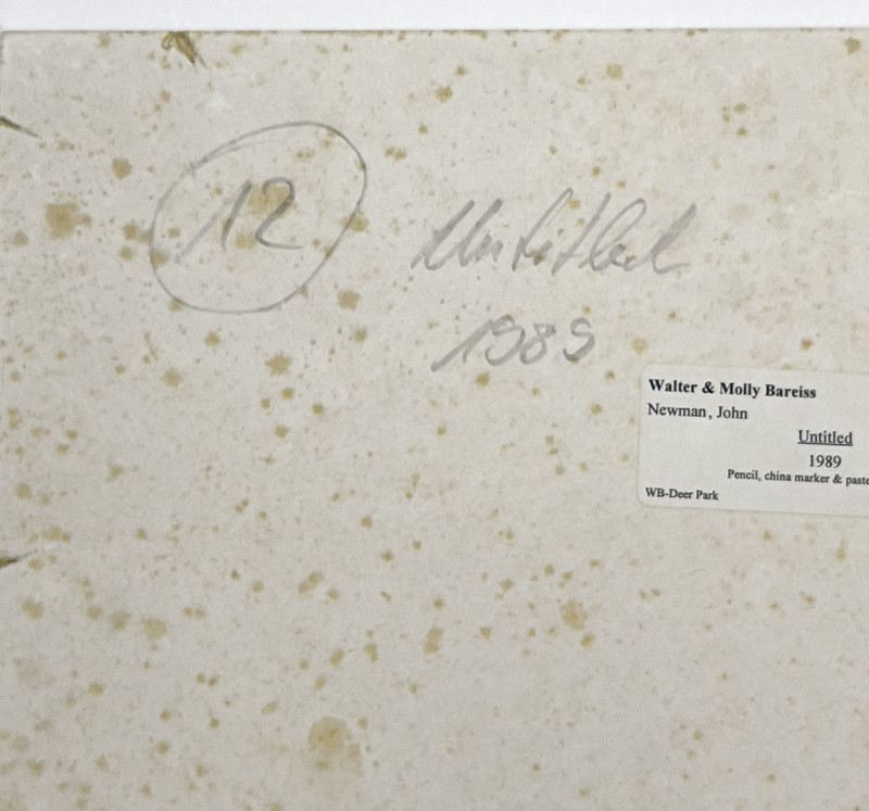 John Newman - Untitled (Abstract Forms)