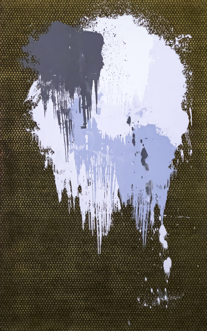 Andisheh Avini - Untitled (Abstract Composition)