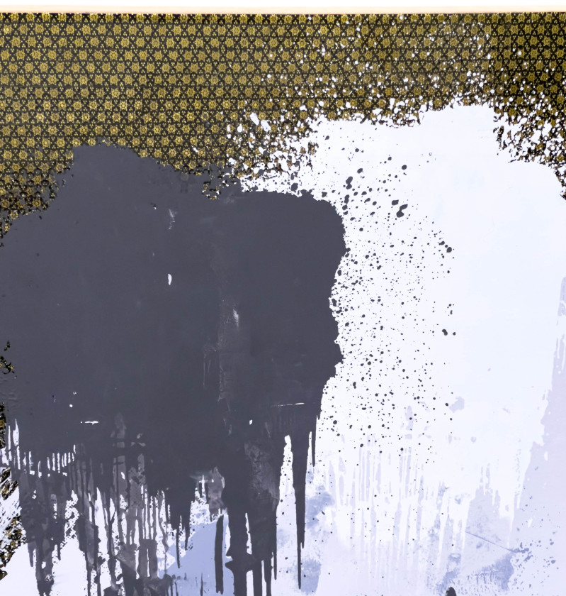 Andisheh Avini - Untitled (Abstract Composition)