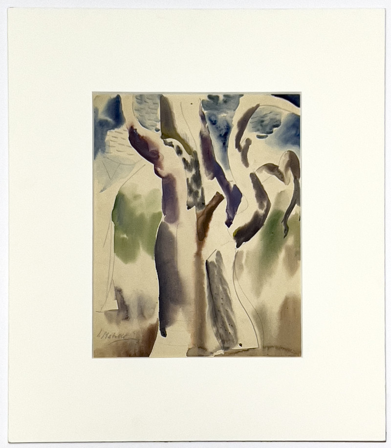 Jan Matulka - Untitled (Tree)