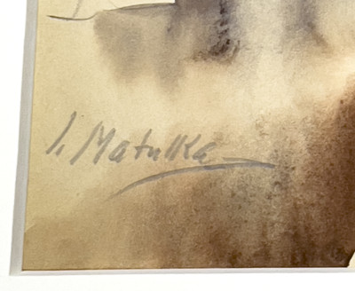 Jan Matulka - Untitled (Tree)