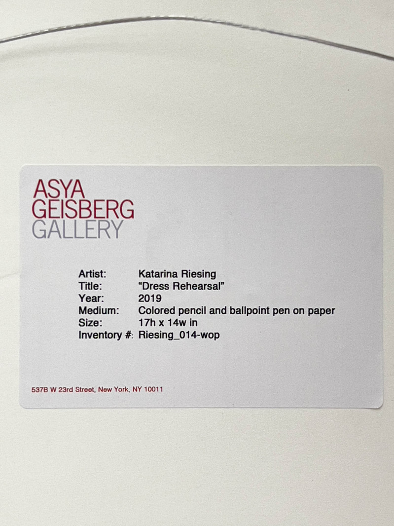 Katarina Riesing - Dress Rehearsal