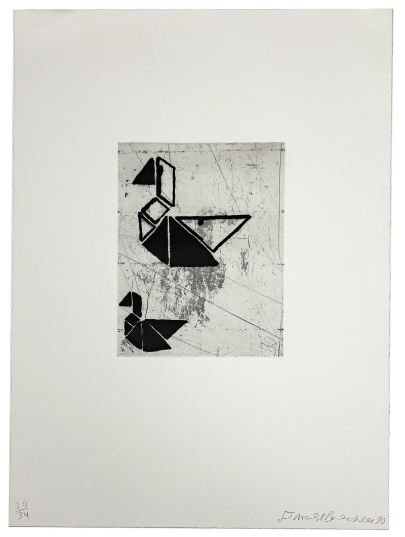 Donald Baechler - Untitled (Ducks)