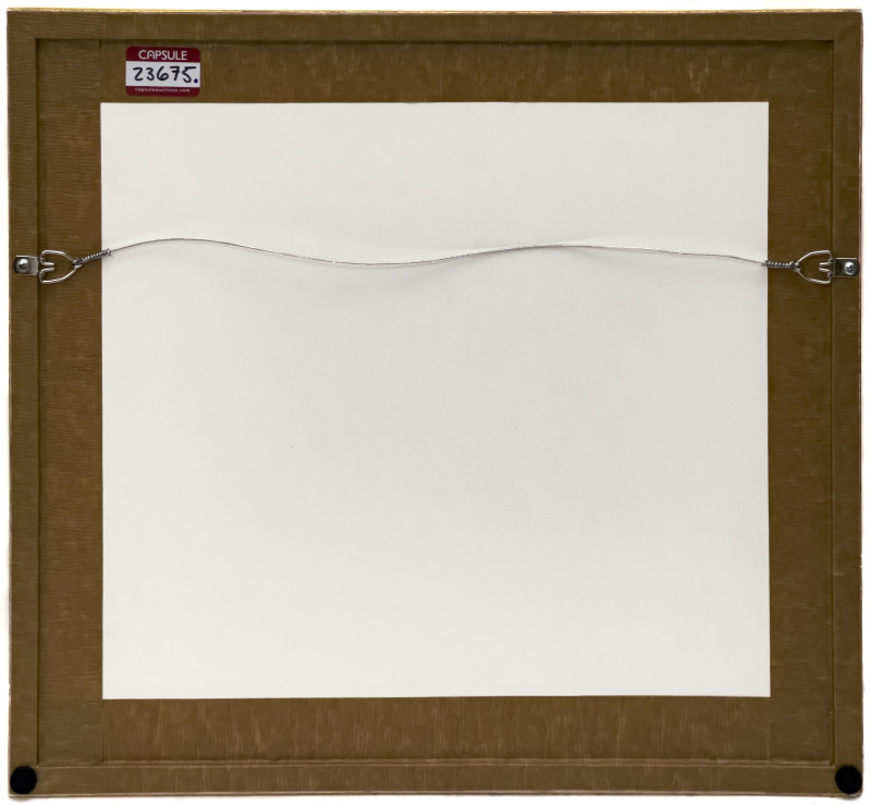 Wolf Kahn - Purple Tree Screen