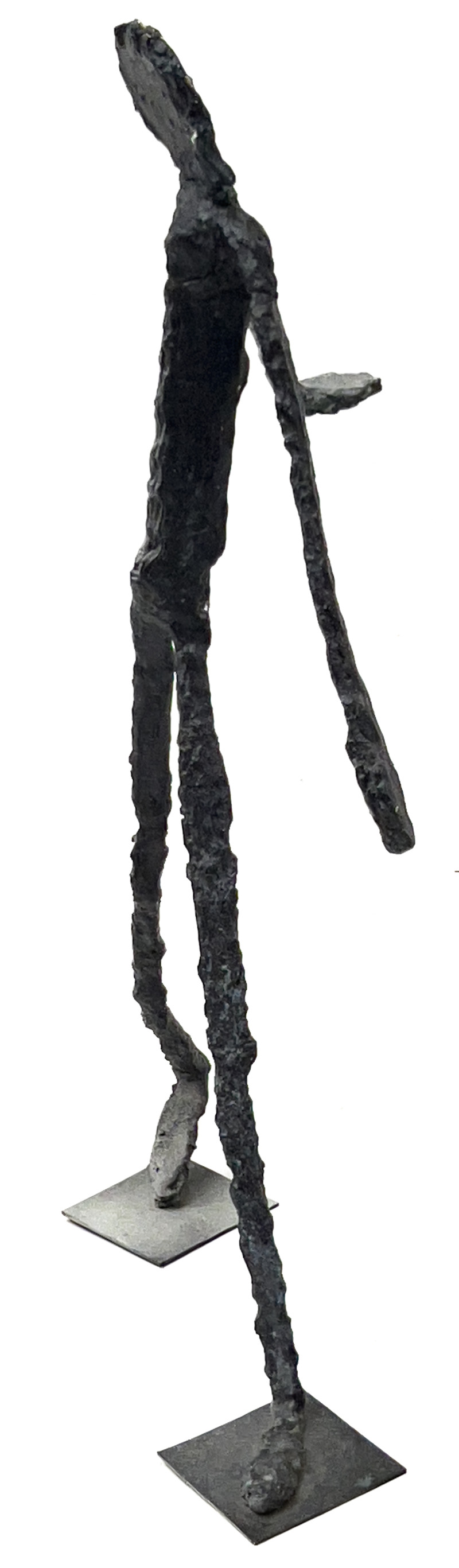 Giacometti Style Walking Man Sculpture