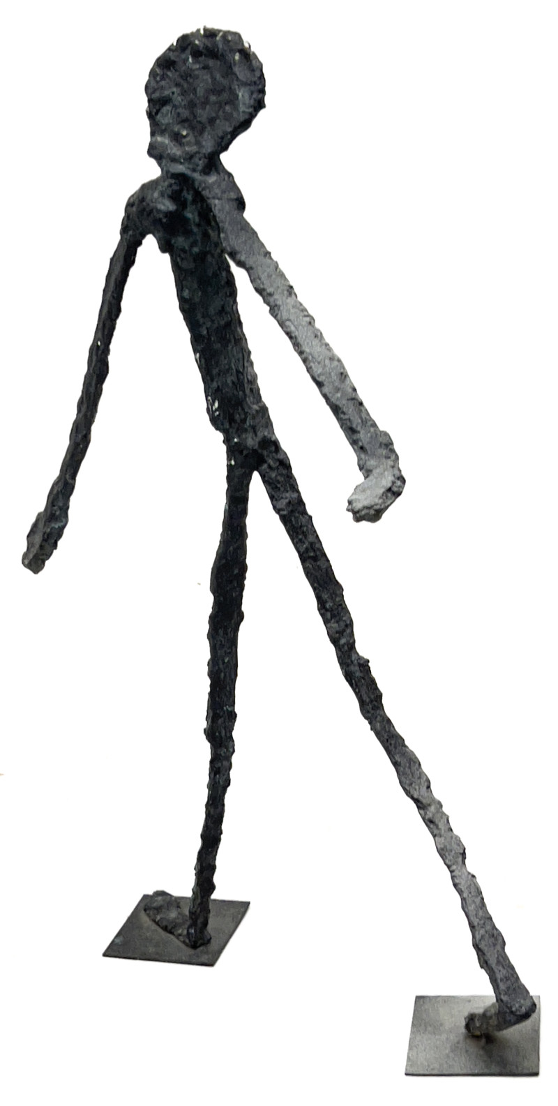 Giacometti Style Walking Man Sculpture