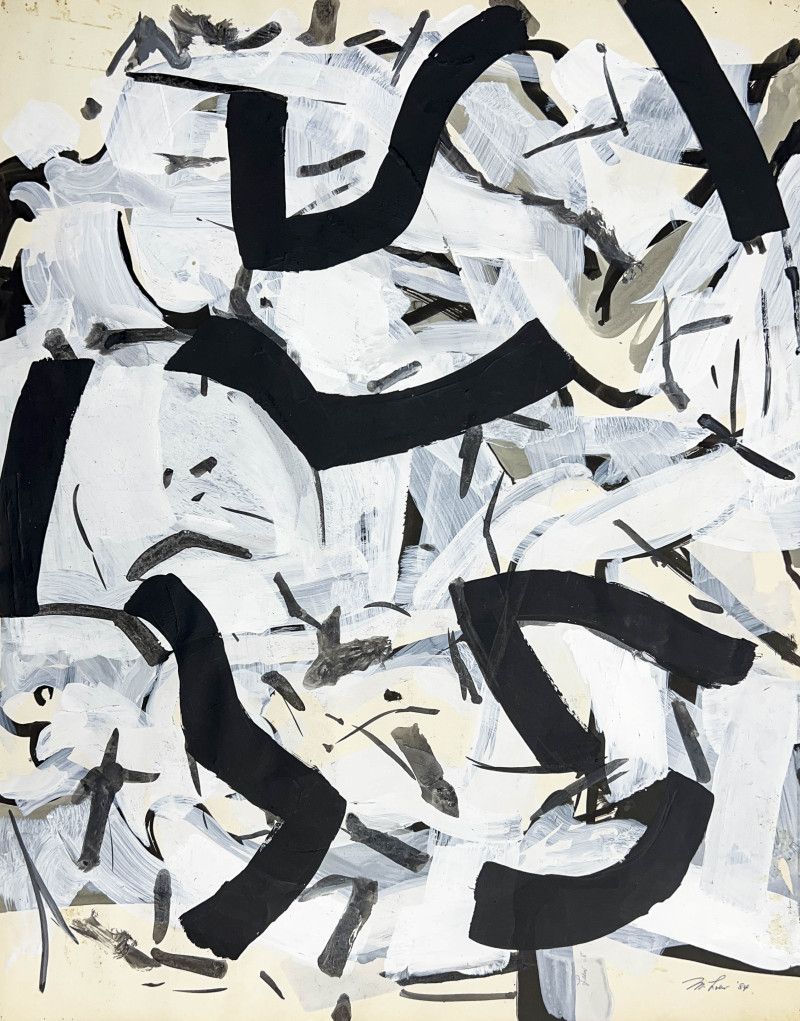 Michael Loew - Black, Gray, and White #M3