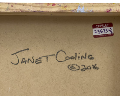 Janet Cooling - Untitled (Geometric Landscapes), 2 Works