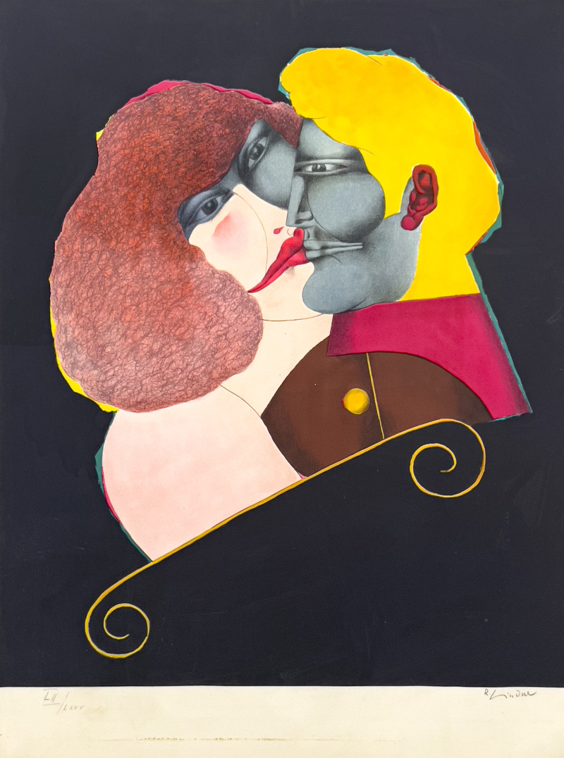 Richard Lindner - Kiss