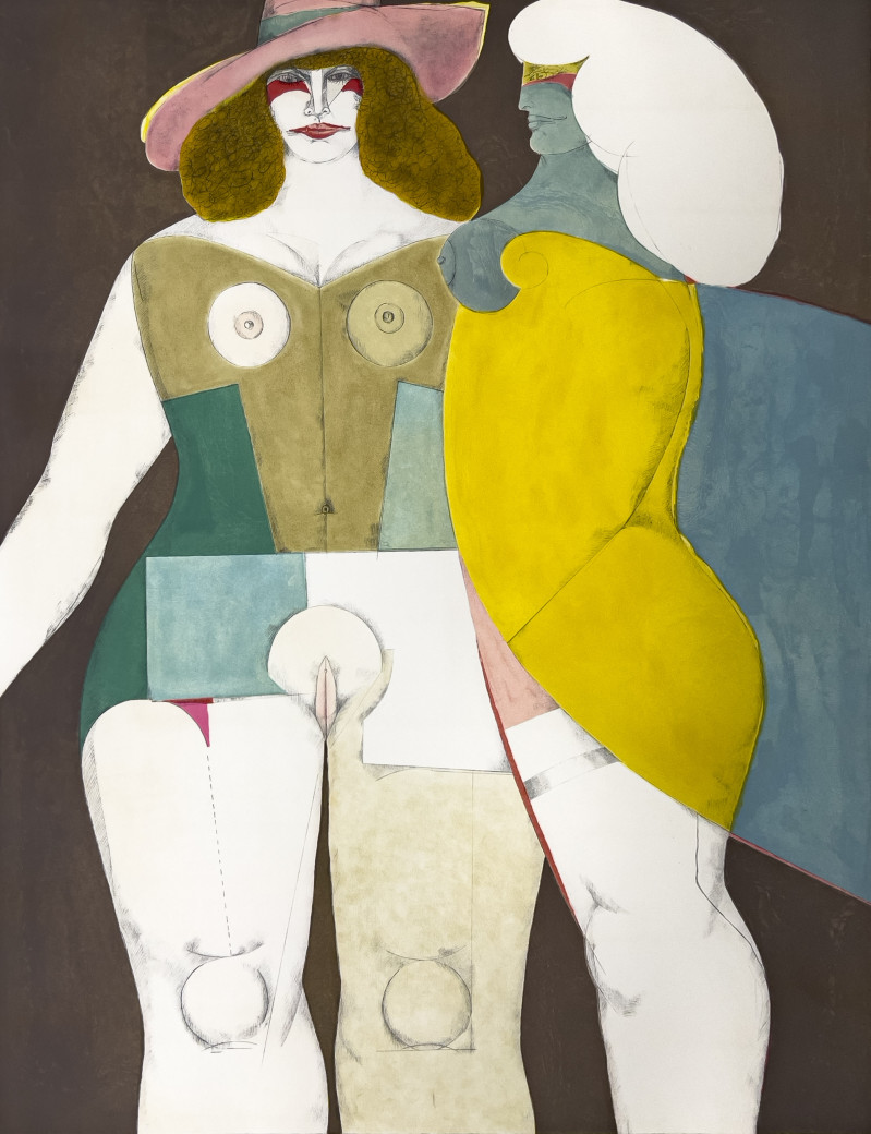 Richard Lindner - Two Women