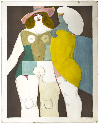 Richard Lindner - Two Women