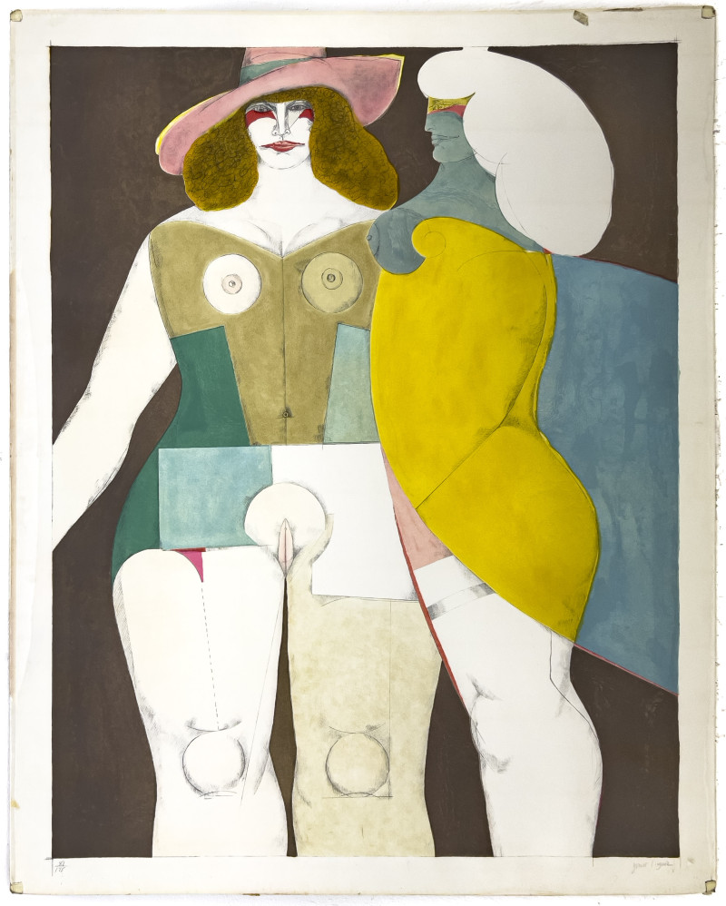 Richard Lindner - Two Women