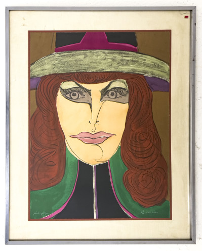 Richard Lindner - Redhead