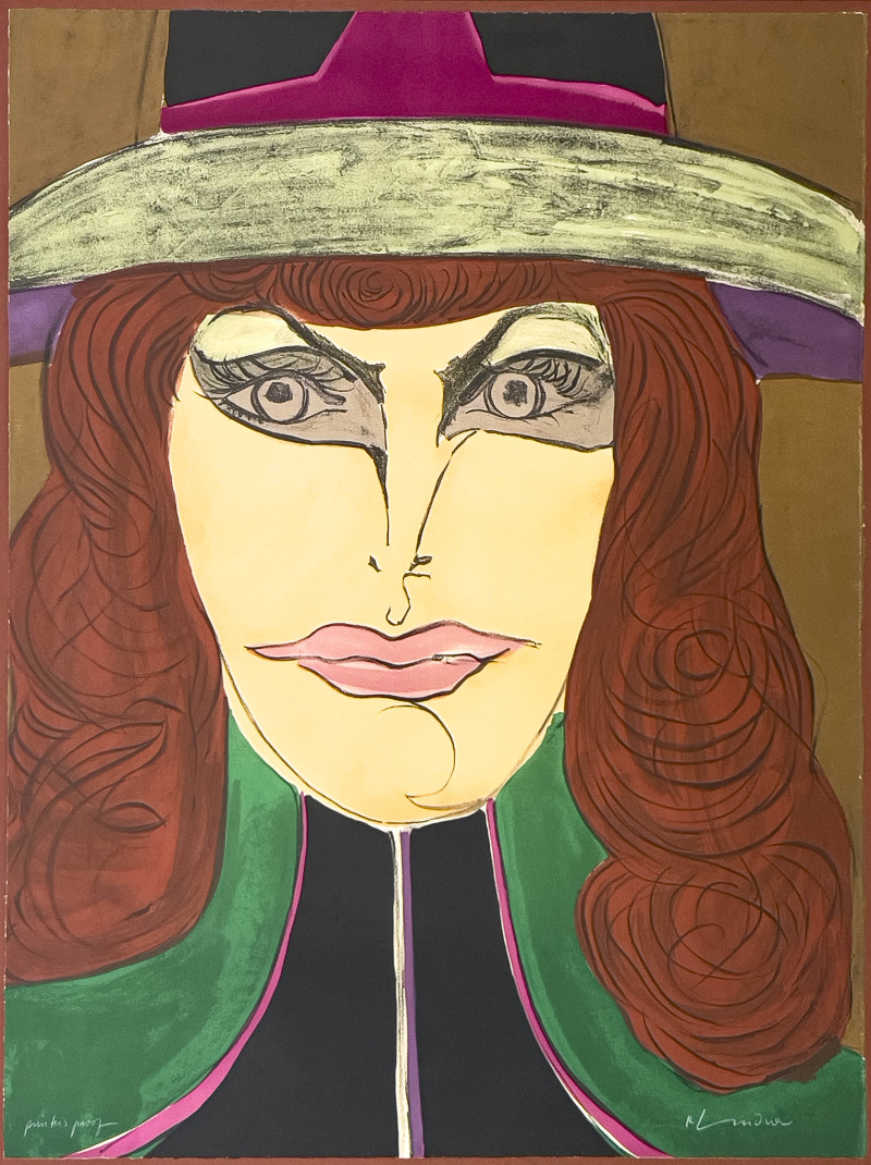 Richard Lindner - Redhead