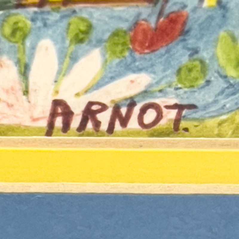 Outsider Figural Drawing