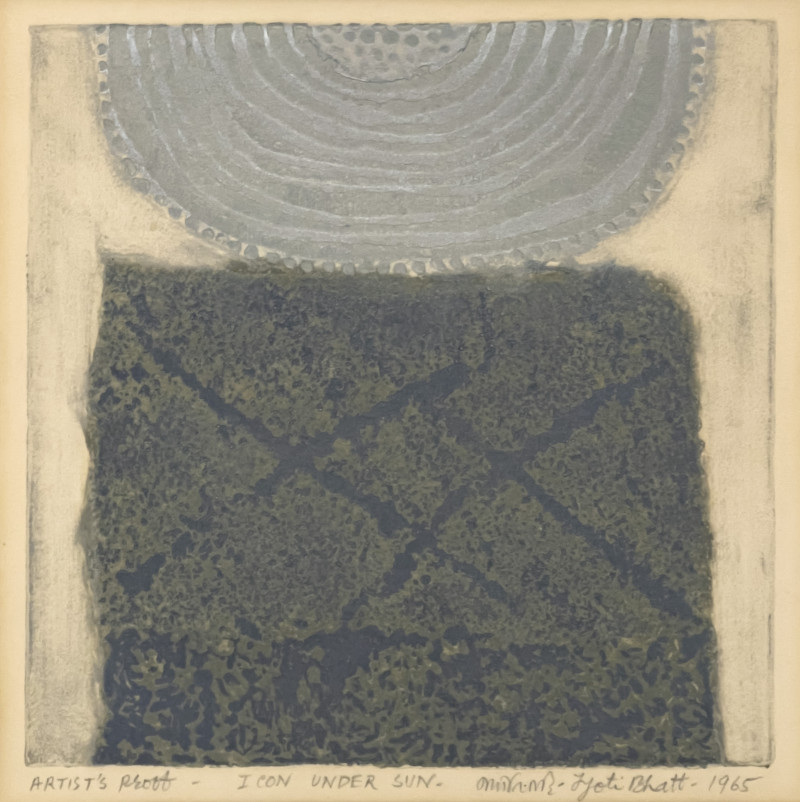 Jyoti Bhatt - Icon Under Sun