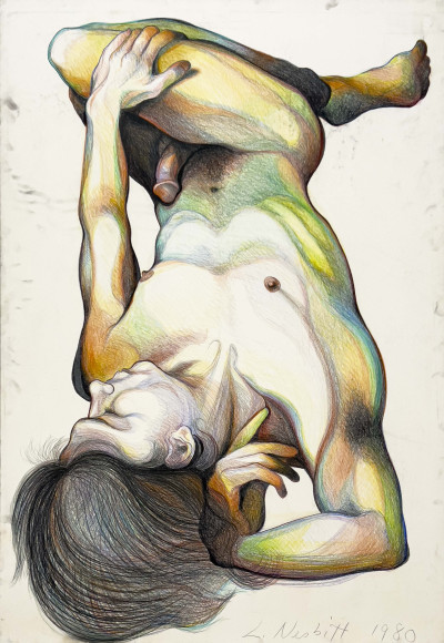 Image for Lot Lowell Nesbitt - Untitled (Lying Nude)