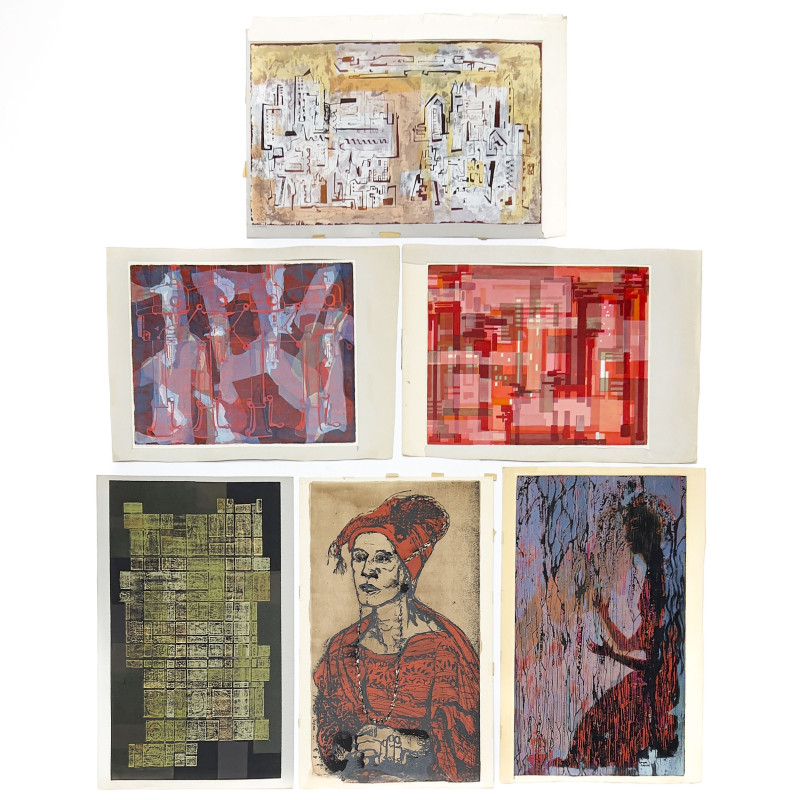 Ginger Osgood - Abstractions and Figures, 6 Editions
