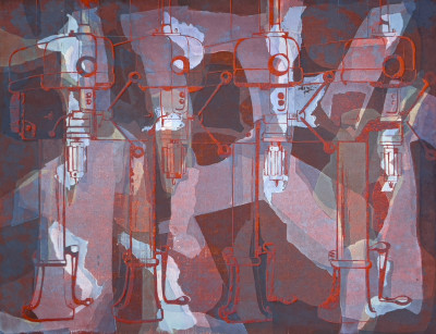 Ginger Osgood - Abstractions and Figures, 6 Editions