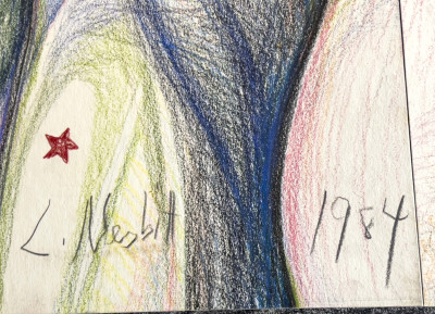 Lowell Nesbitt - Untitled (Deconstructed Nude)