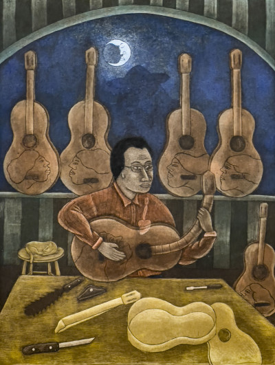 Enrique Flores González - Retrato de un Amigo / Mujer con Bicicletas, 2 Editions