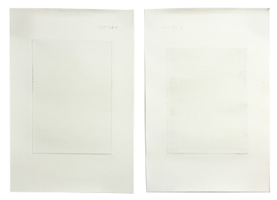 Enrique Flores González - Retrato de un Amigo / Mujer con Bicicletas, 2 Editions