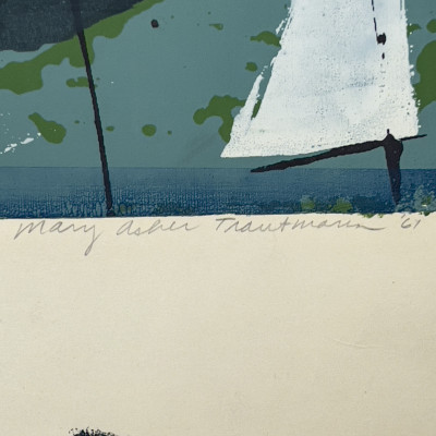 Mary Asher Trautmann - Wild Iris / The Yacht Basin, 2 Editions