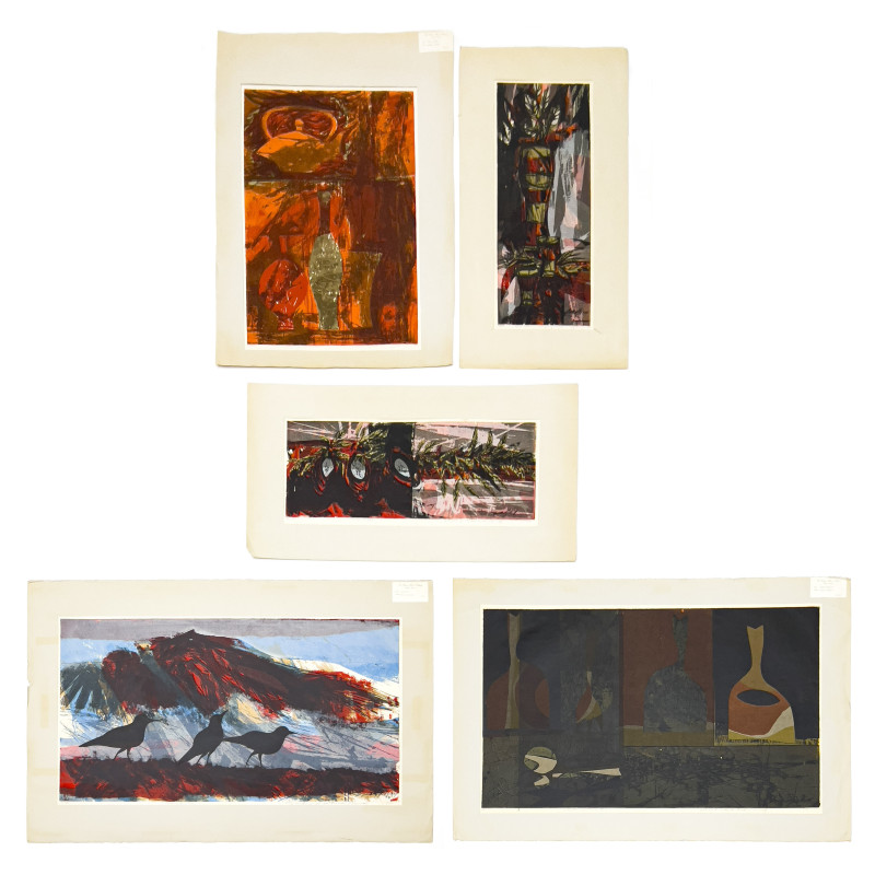 Howard Bradford - Abstracted Still Lifes and Birds, 5 Editions
