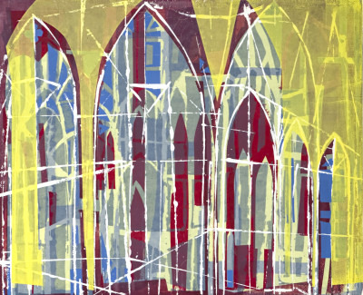 Mary Asher Trautmann - Terrace Cafe / Nob Hill Sunday, 2 Editions