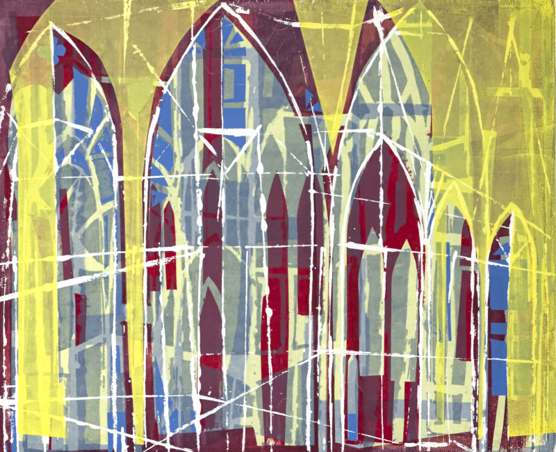 Mary Asher Trautmann - Terrace Cafe / Nob Hill Sunday, 2 Editions