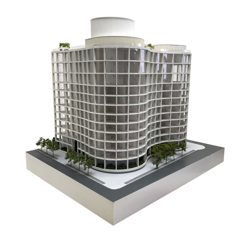 Herzog &amp; de Meuron  - 420 Leroy Street Architectural Model