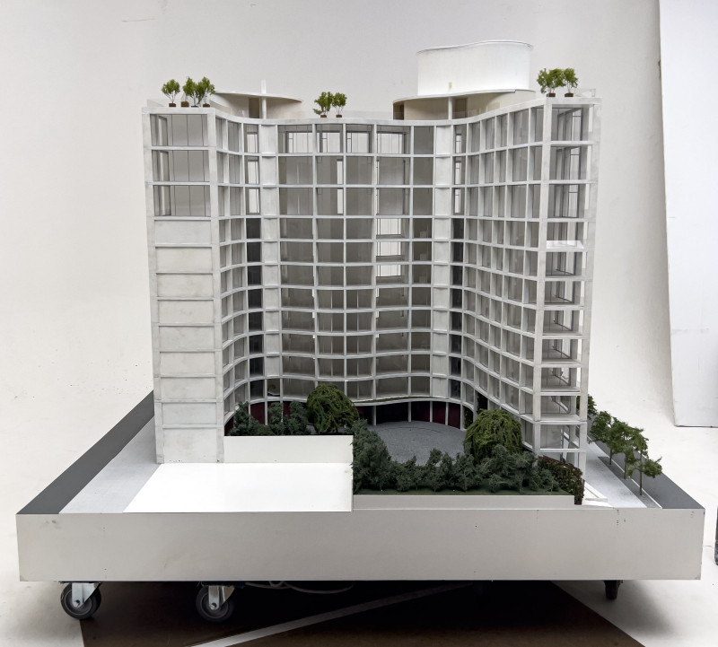 Herzog &amp; de Meuron  - 420 Leroy Street Architectural Model