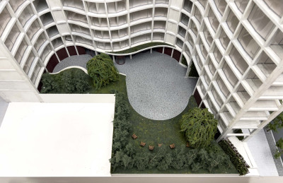 Herzog &amp; de Meuron  - 420 Leroy Street Architectural Model