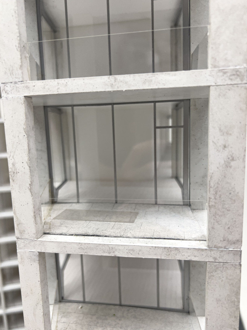 Herzog &amp; de Meuron  - 420 Leroy Street Architectural Model