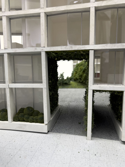 Herzog &amp; de Meuron  - 420 Leroy Street Architectural Model