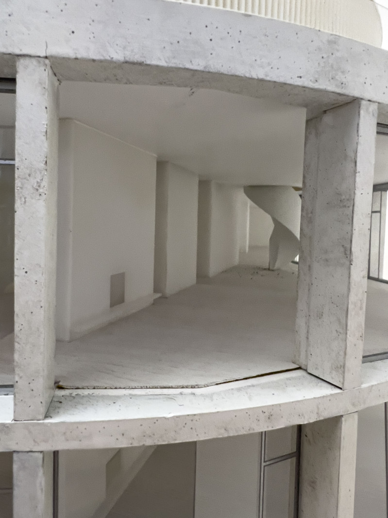 Herzog &amp; de Meuron  - 420 Leroy Street Architectural Model